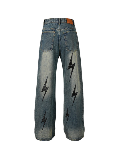 Lightning Patch Jeans