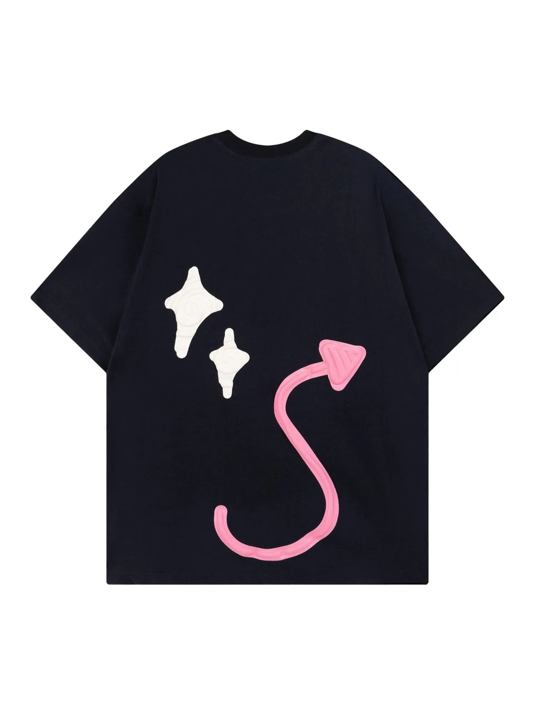 Icon Skull Letter Foam T-shirt