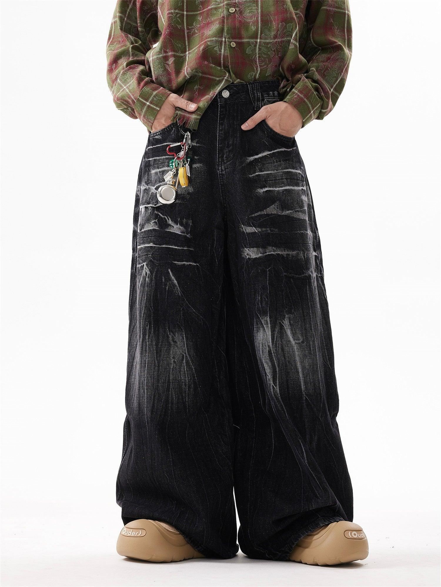 Lightning Baggy Jeans - Keystreetwear