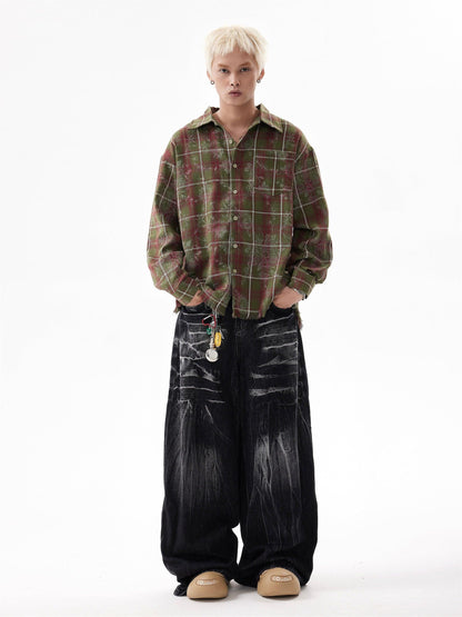 Lightning Baggy Jeans - Keystreetwear