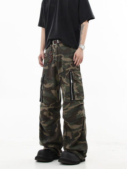 Blacklist Camo Star Pants - Keystreetwear