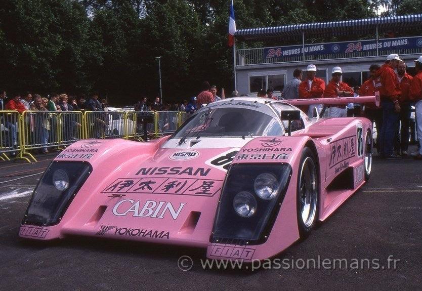 Pink Racing Car