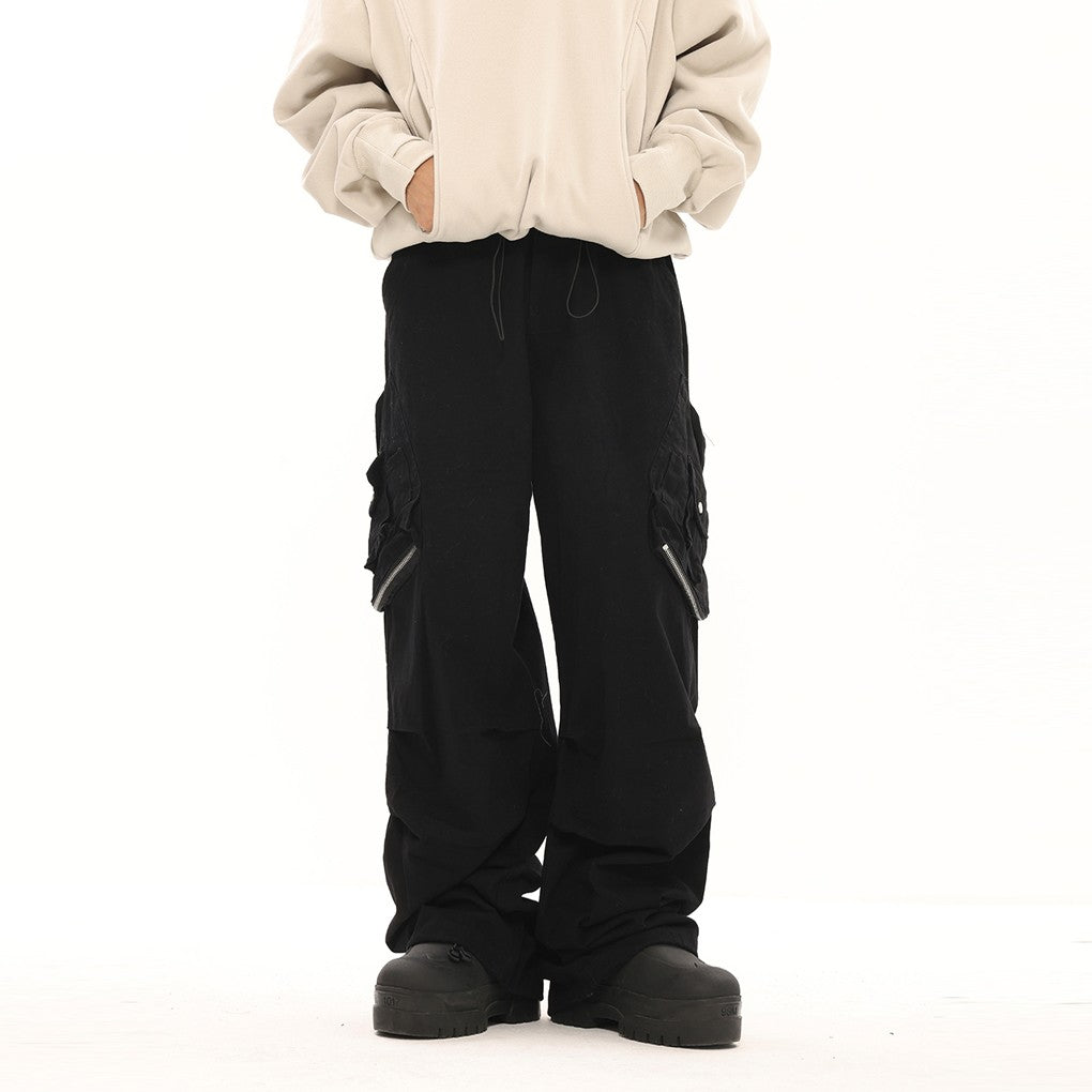 Multi Pocket Drawstring Pants