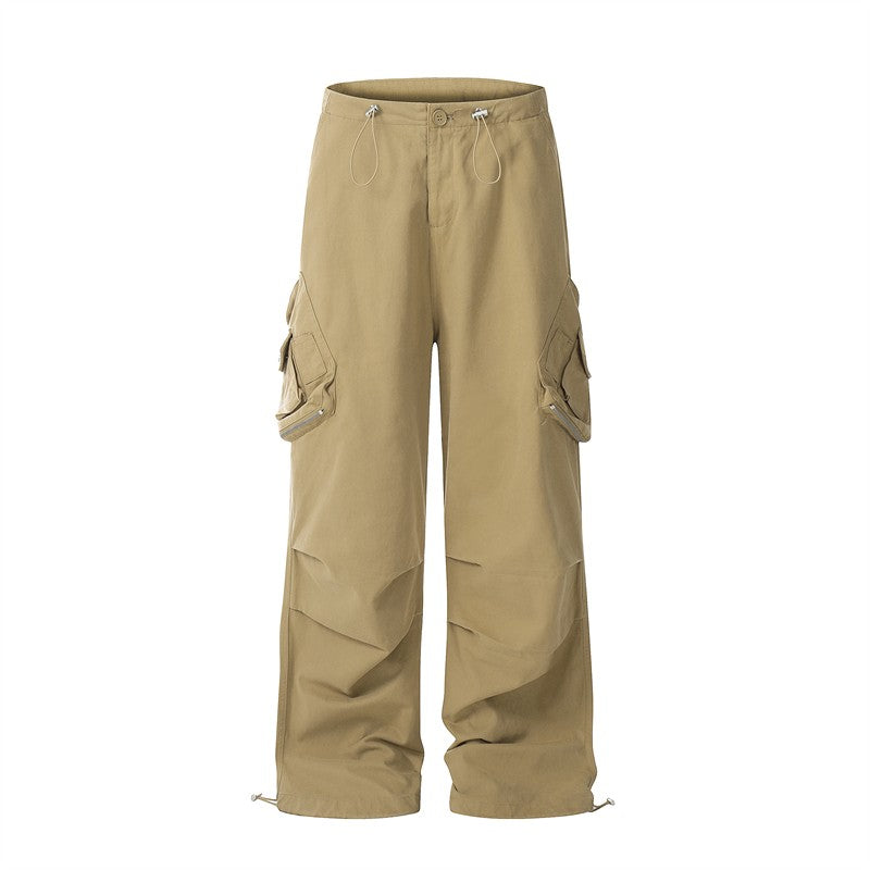 Multi Pocket Drawstring Pants