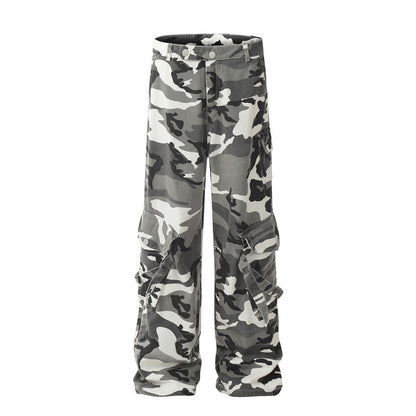 Black and White Camo Pants