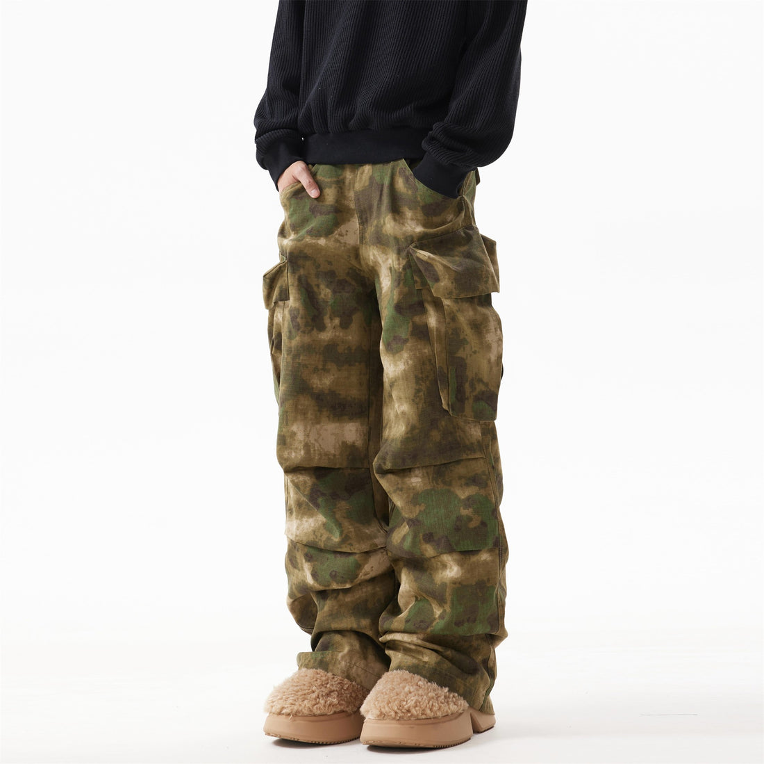 Smudged Camo Pants