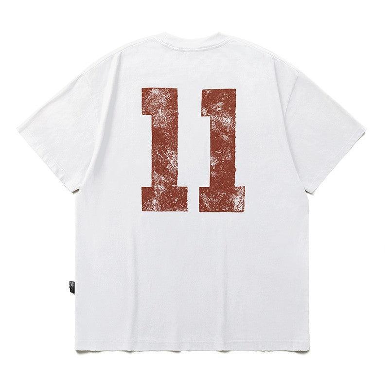 Remedy Boxy Jersey Tee White- Keystreetwear