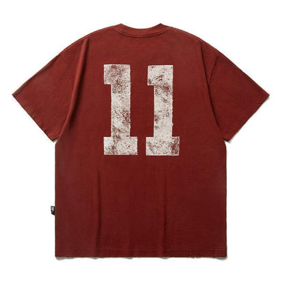 Remedy Boxy Jersey Tee Red - Keystreetwear