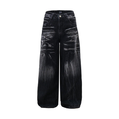 Lightning Baggy Jeans - Keystreetwear