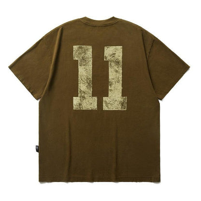 Remedy Boxy Jersey Tee Khaki - Keystreetwear