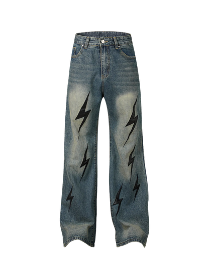 Lightning Patch Jeans