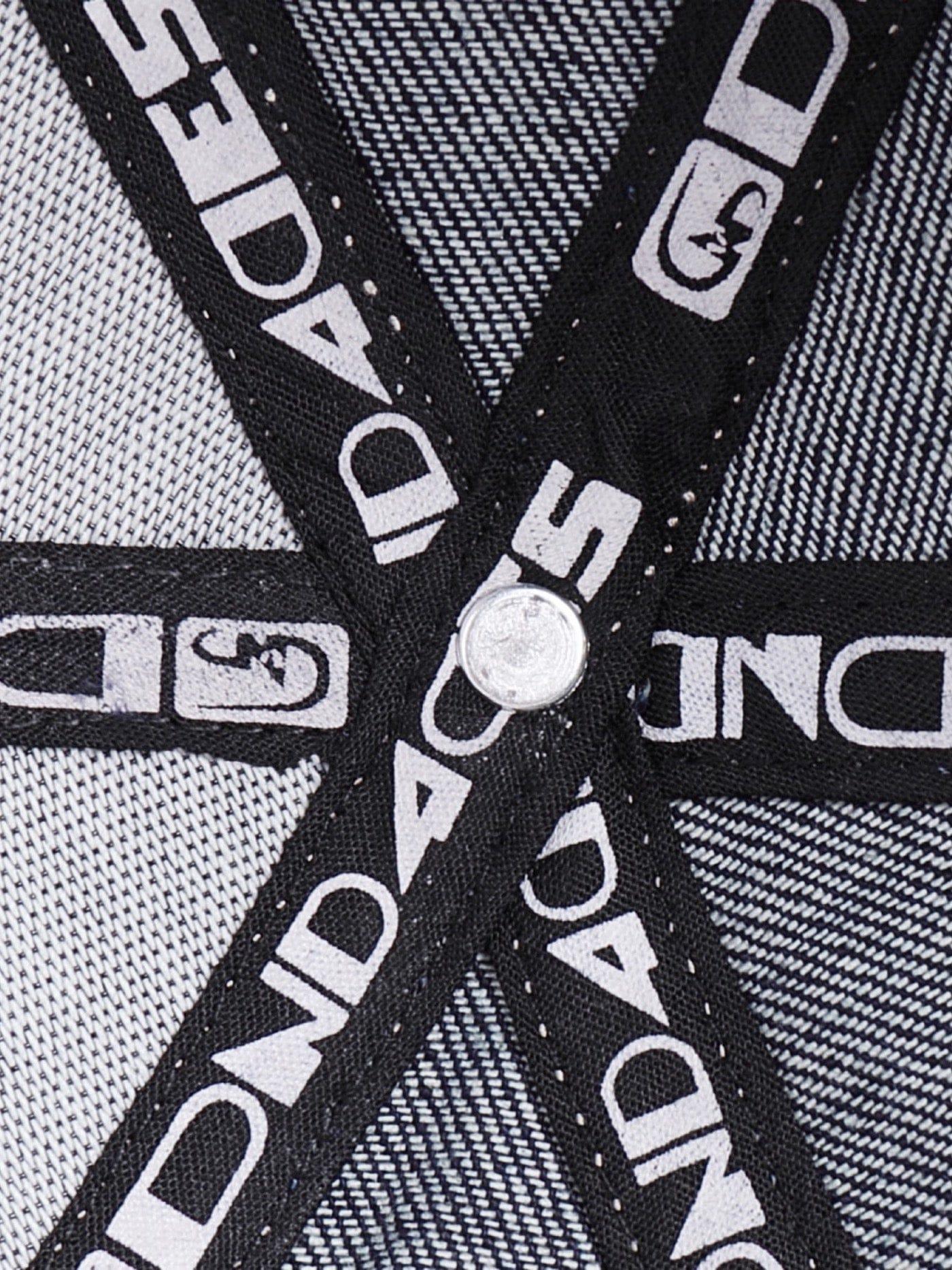DND4DES Embroidered Six Panel Denim Cap - Keystreetwear