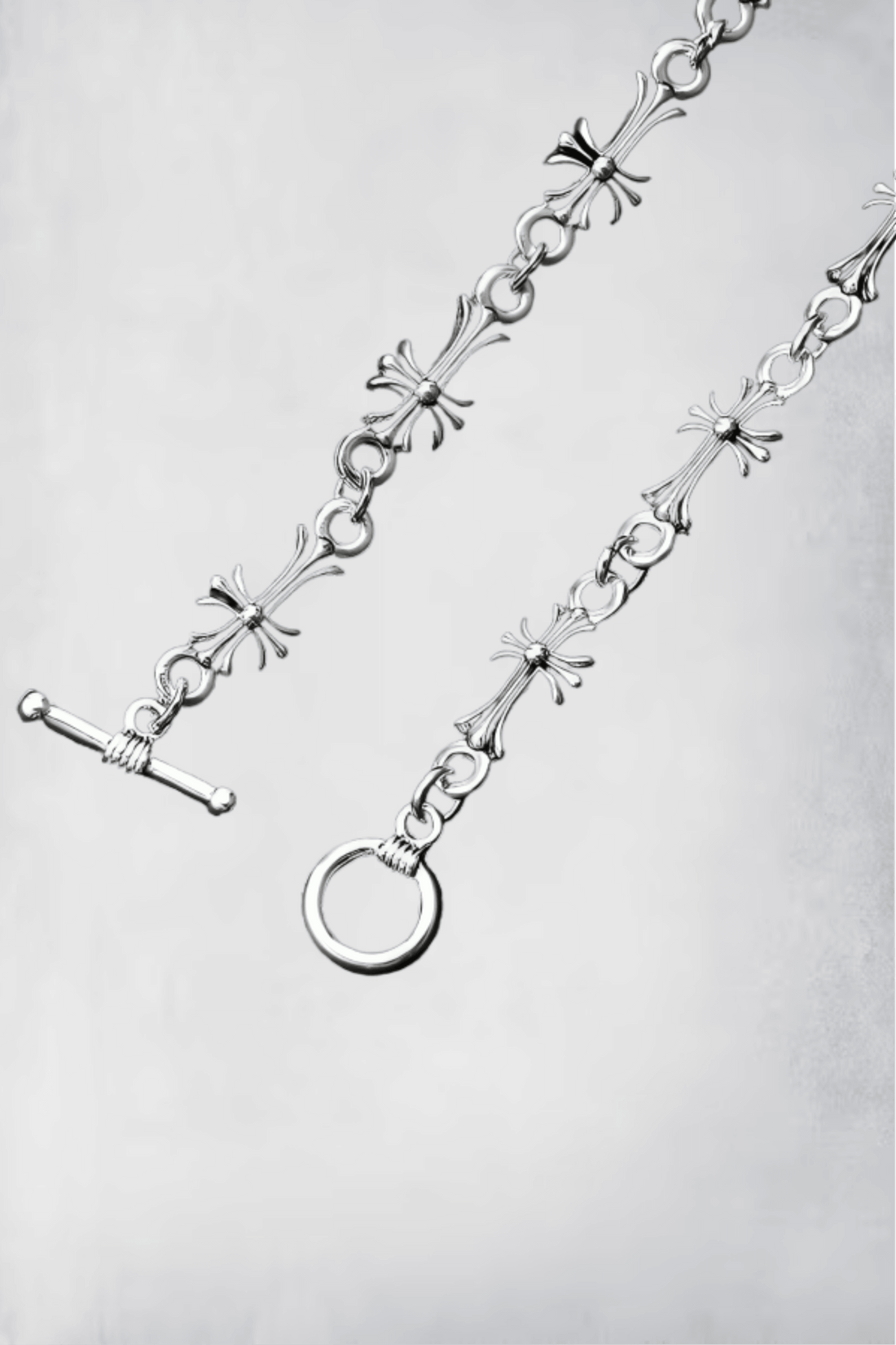 Goth Cross Chain - Keystreetwear