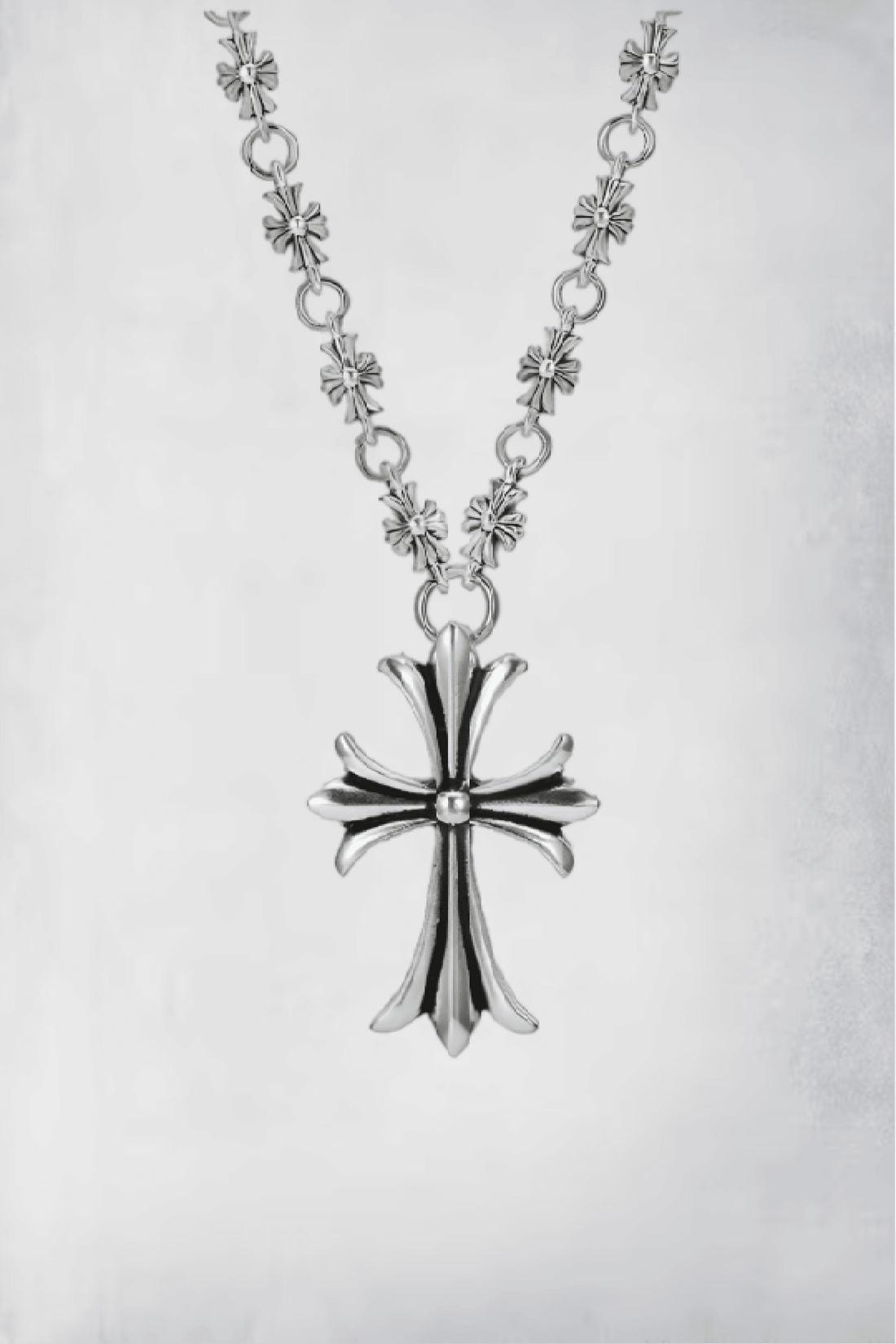 Goth Cross Chain - Keystreetwear