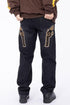 Guns Embroidered Washed Jeans - Keystreetwear