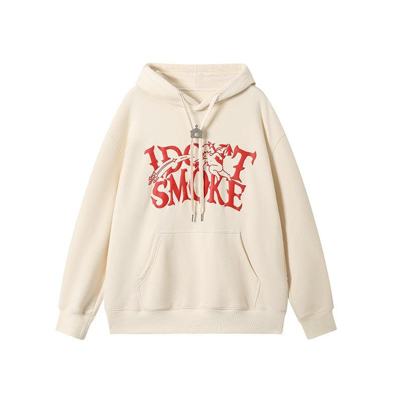 Castle Treasure Hunt IDONSMOKE Hoodie Apricot- Keystreetwear